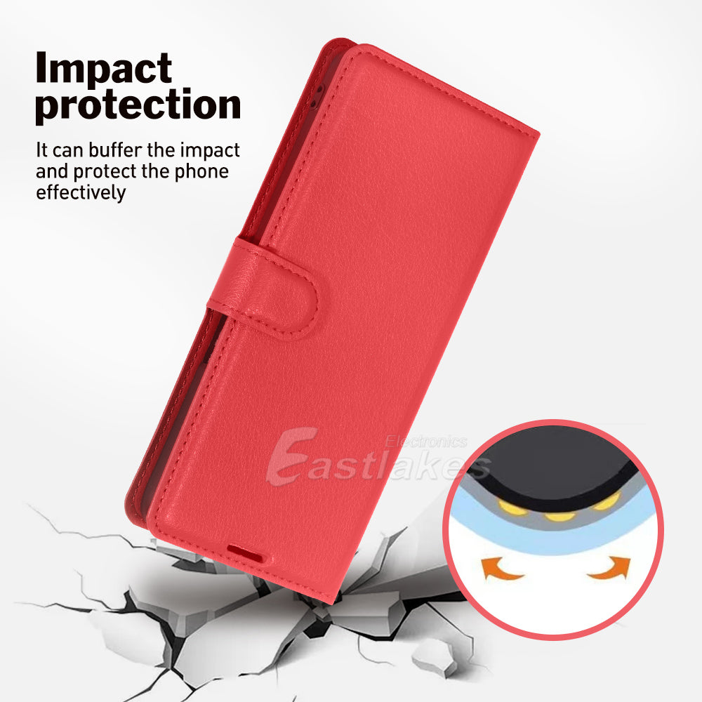 Leather Wallet Case For OPPO A16s A54s A54 A74 A93 - Eastlakes Electronics